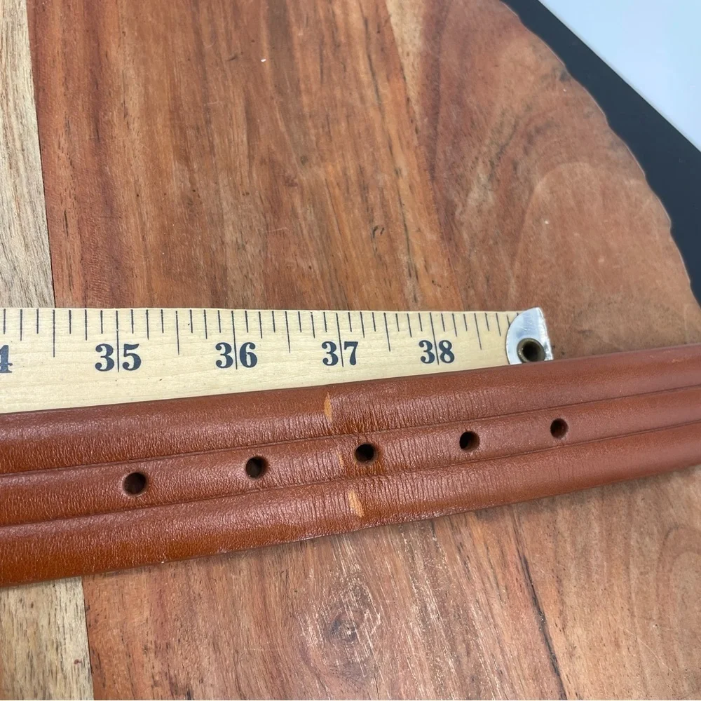 Johnston and Murphy Brown‎ Leather Belt Sz 36